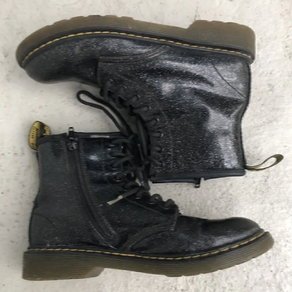 Doc martens glitter boots